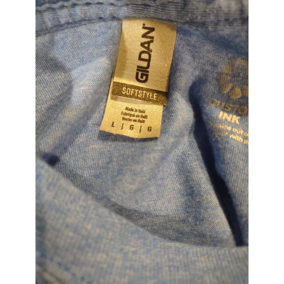 Quick & Dirty Custom Ink T-shirt Men's Size Large - Picture 6 of 7